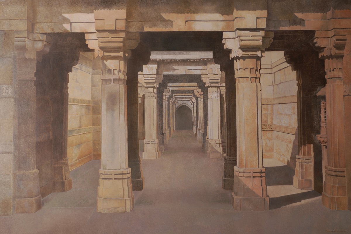 Ahmedabad oilcanvas 150 on 100 cm2007 копия